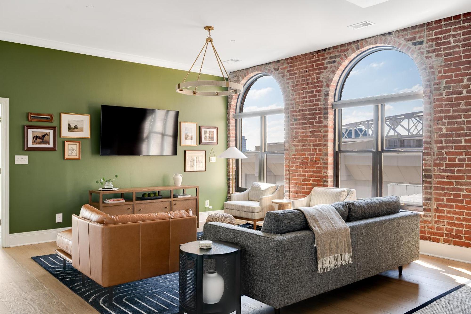 Top Floor Penthouse At The Historic Levy Building Louisville Bagian luar foto